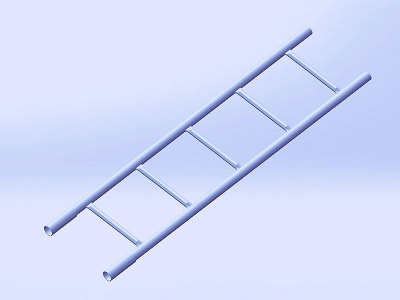 Scaffolding Cuplock Ladder and Ladder Bracket