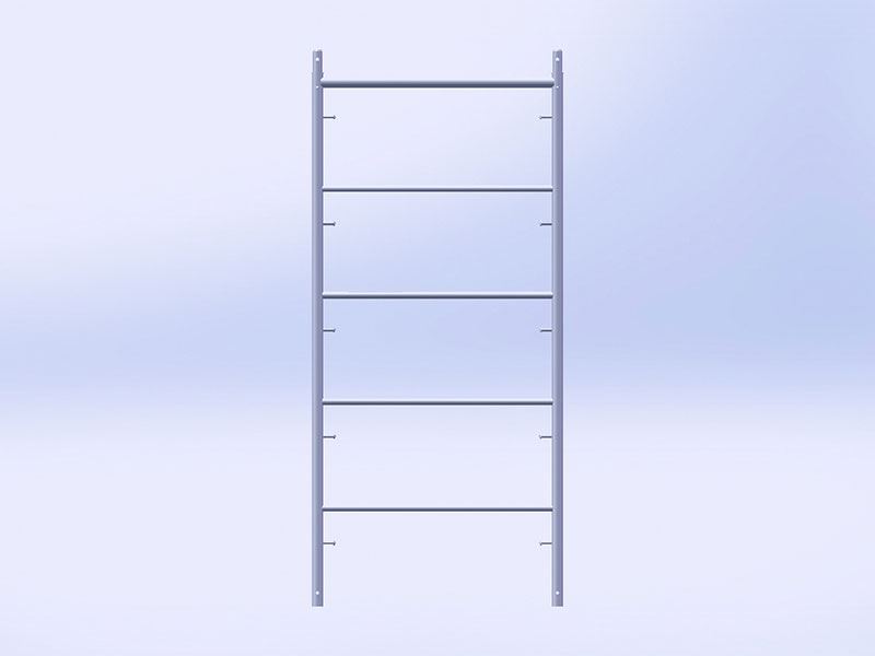 Scaffolding Snap-on Ladder Frame