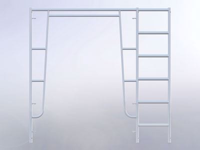 Scaffolding Walk Through Frame with 18' Ladder